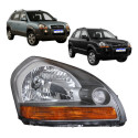 Farol Hyundai Tucson 2009 2010 A 2017 M/cinza Pisca Ambar