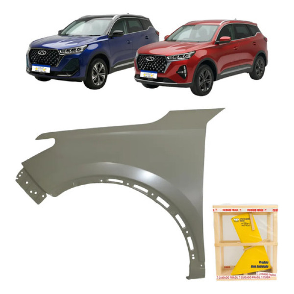 Paralama Chery Tiggo 7 2023 2024 2025 2026 L.e Novo