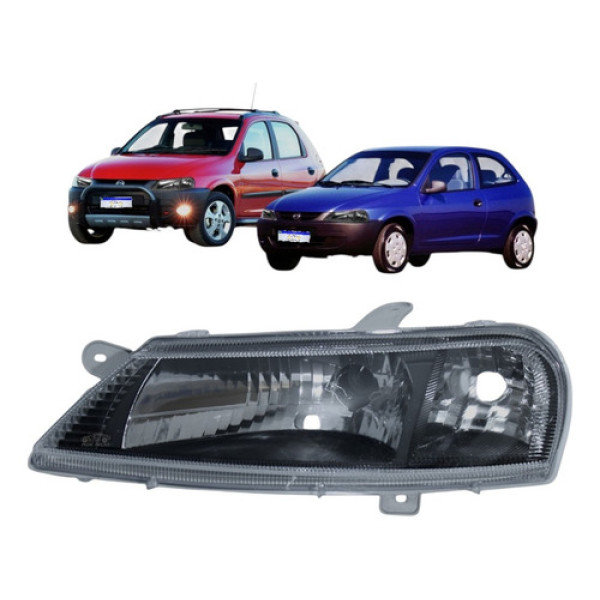 Farol Chevrolet Celta 2000 2001 2002 A 2006 Life Super Le