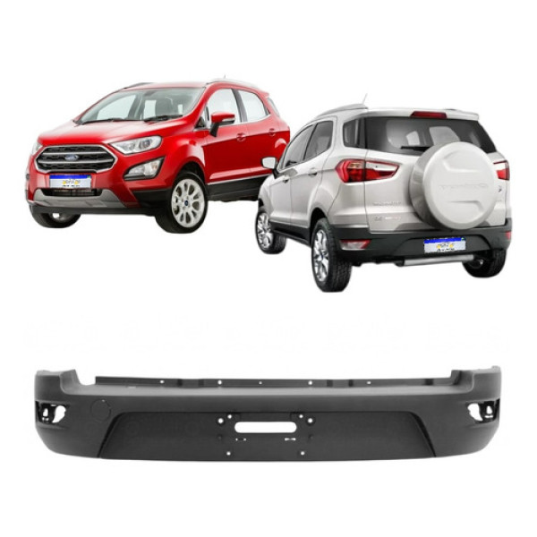 Parachoque Traseiro Ford Ecosport 2018 2019 2020 2021 Novo