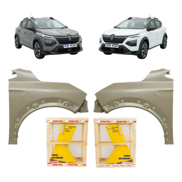 Paralama Renault Kardian 2024 2025 2026 Par