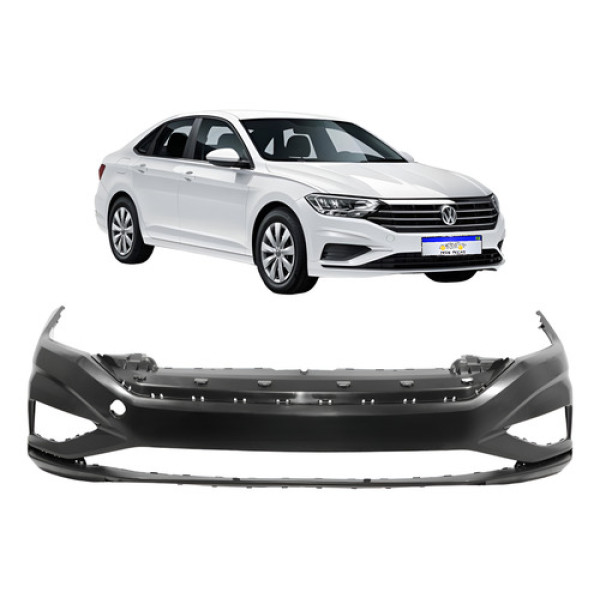 Parachoque Dianteiro Volkswagen Jetta 2019 2020 Novo Preto