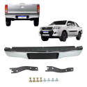 Parachoque Traseiro Hilux 2005 2013 2014 2015 Cromado Sr Srv