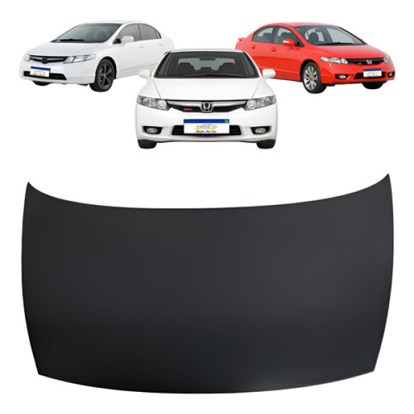 Capu Honda Civic 2007 2008 2009 2010 2011 Novo Preto Capu Honda Civic 2007 2008 2009 2010 2011 Novo Preto