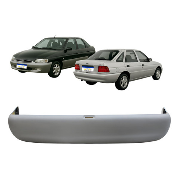 Parachoque Ford Escort Sedan 1997 A 2003 C/furo Luz Placa Parachoque Ford Escort Sedan 1997 A 2003 C/furo Luz Placa