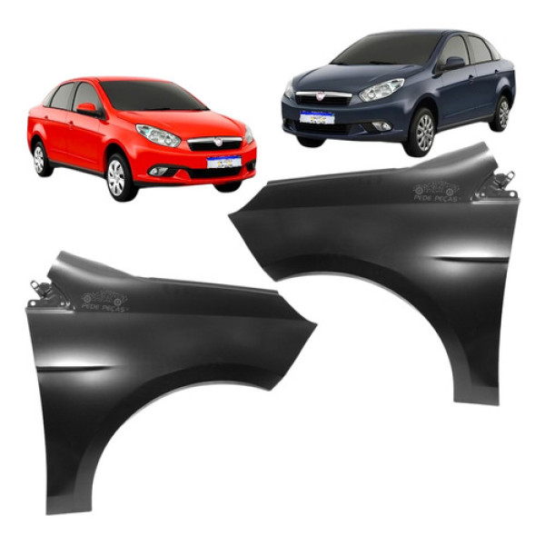 Paralama Fiat Grand Siena Attractive Essence 2012 A 2021