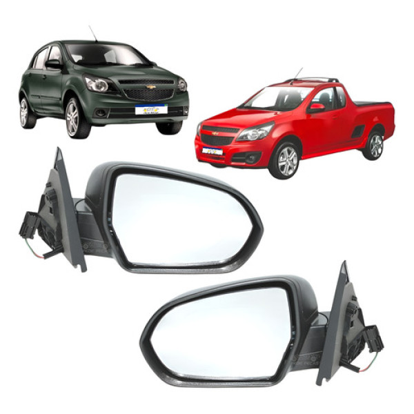 Retrovisor Chevrolet Montana Agile 2009 2010 A 2021 Elétrico Retrovisor Chevrolet Montana Agile 2009 2010 A 2021 Elétrico