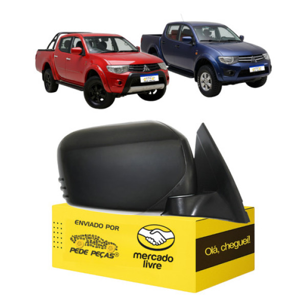 Retrovisor L200 Triton Pajero Dakar 2008 2009 10 A 2017 L.d