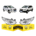 Par Farol Chevrolet Spin 2012 2013 A 2015 2016 2017 2018 Ambos Lados
