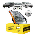 Farol Sinaleira Nissan Sentra 2010 A 2013 Cromado Novo Ld Direito/passageiro