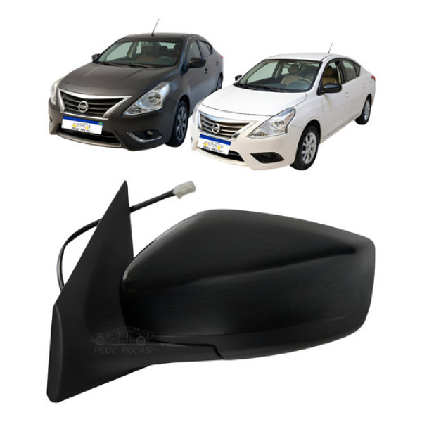 Retrovisor Elétrico Nissan Versa 2016 2017 2018 2019 Novo