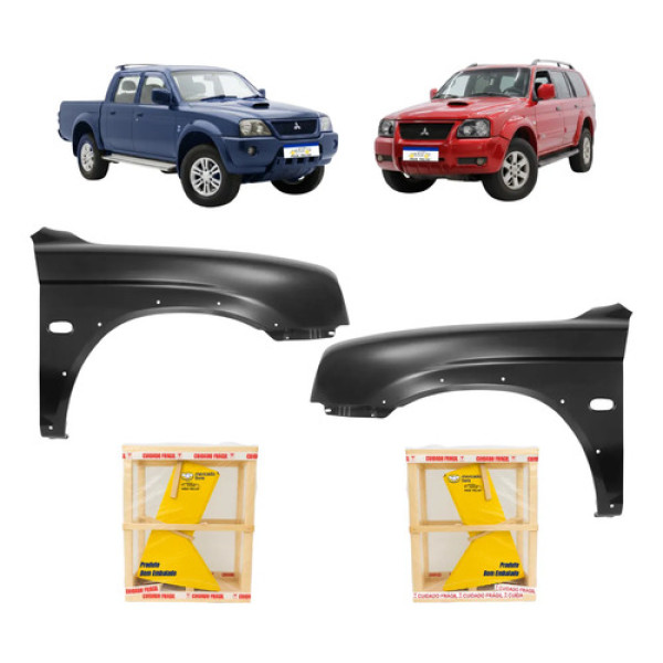 Par Paralama Mitsubishi Pajero 2003 2004 2005 A 2011