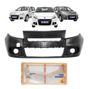 Parachoque Dianteiro Renault Sandero 2011 2012 A 2014 Novo Preto
