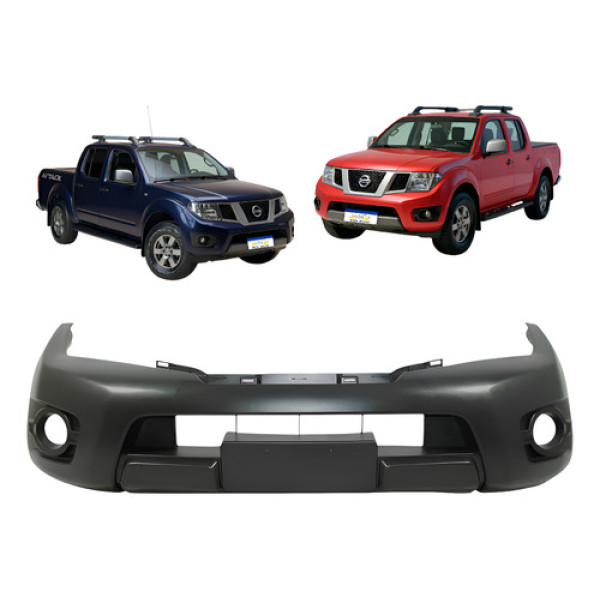 Parachoque Dianteiro Frontier Sl Sv Attack 2013 2014 2015 16 Preto
