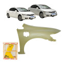 Paralama New Civic 2007 2008 2009 2010 2011 Flex Com Furo Ld