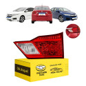Lanterna Sinaleira Tampa Direita Honda City 2015 2016 2017 Direito/passageiro Vermelho/cristal