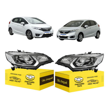 Par Farol Honda Fit ...