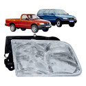 Farol Chevrolet S10 Blazer 1995 1996 1997 A 2000 Cromado