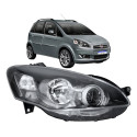 Farol Fiat Idea 2010 2011 2012 2013 2014 2015 2016 Novo Ld - Direito/passageiro