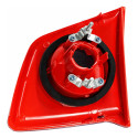 Sinaleira Traseira Tampa Spacefox 2006 A 2010 Cristal Le Esquerdo/motorista Vermelho Cristal