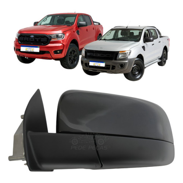 Retrovisor Le Ford Ranger 2013 2014 A 2017 Fixo Manual