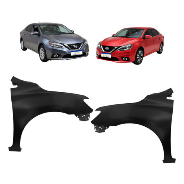 Par Paralama Nissan Sentra Sv S Sl 2017 2018 2019 2020 Novo