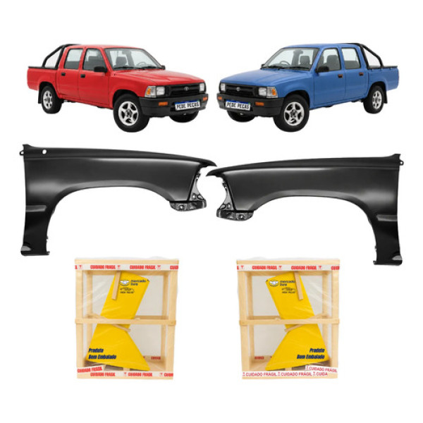 Par Paralama Toyota Hilux 1992 1993 1994 1995 Std, Cd, Cs