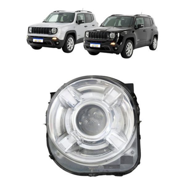Farol Esquerdo Renegade 2015 2016 2017 2018 2019 2020 Xenon Esquerdo/motorista Farol Esquerdo Renegade 2015 2016 2017 2018 2019 2020 Xenon Esquerdo/motorista