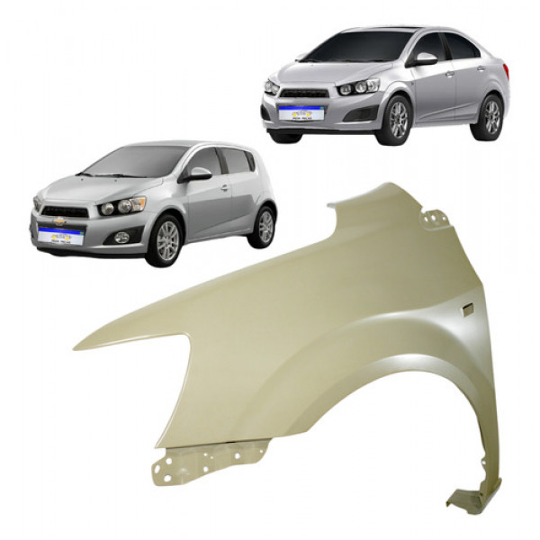 Paralama Chevrolet Sonic 2012 2013 2014 Novo L.e