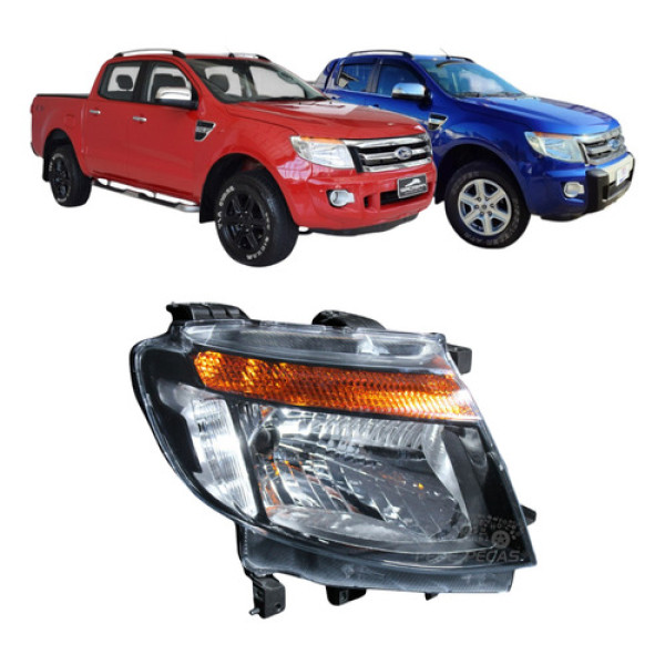 Farol Ford Ranger 2013 2014 2015 2016 Xls Xlt Limited