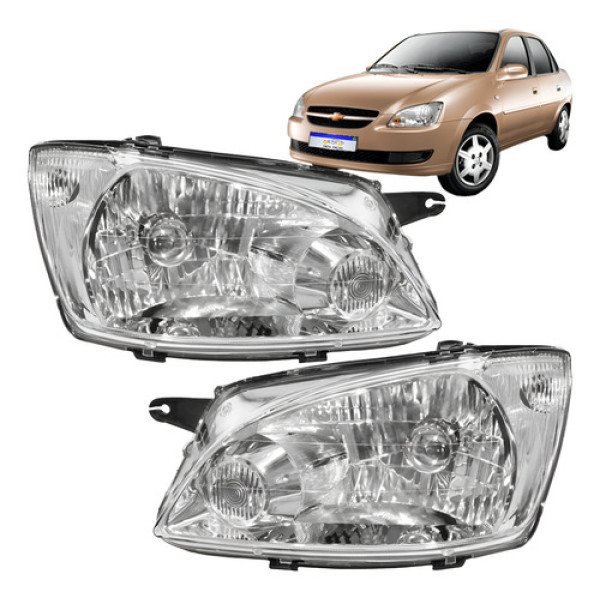 Farol Chevrolet Classic 2011 2012 2013 2014 2015 2016 Novo Farol Chevrolet Classic 2011 2012 2013 2014 2015 2016 Novo