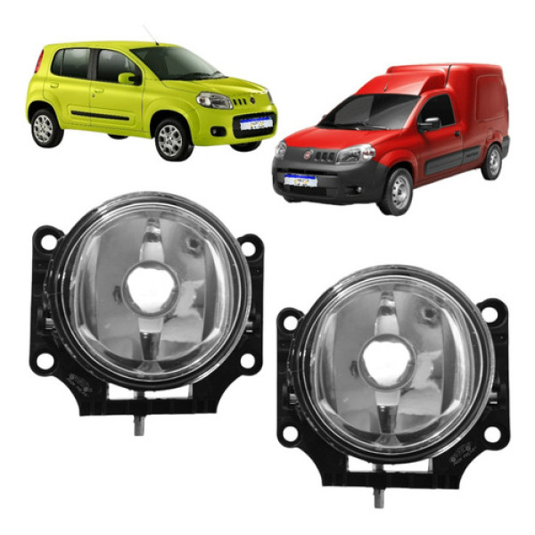 Farol Milha Fiat Uno Fiorino 2010 2011 2012 2013 A 2021 Par