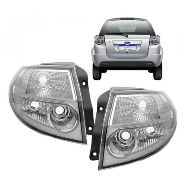 Lanterna Ford Ka 2008 2009 2010 2011 2012 2013 Cristal Par