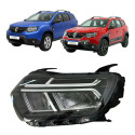 Farol Dianteiro Esquerdo Duster 2024 2025 2026 Full Led Esquerdo/motorista