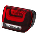 Par Lanterna Tampa Citroen C4 Cactus 2019 20 21 22 23 2024 Ambos Lados Vermelho Cristal