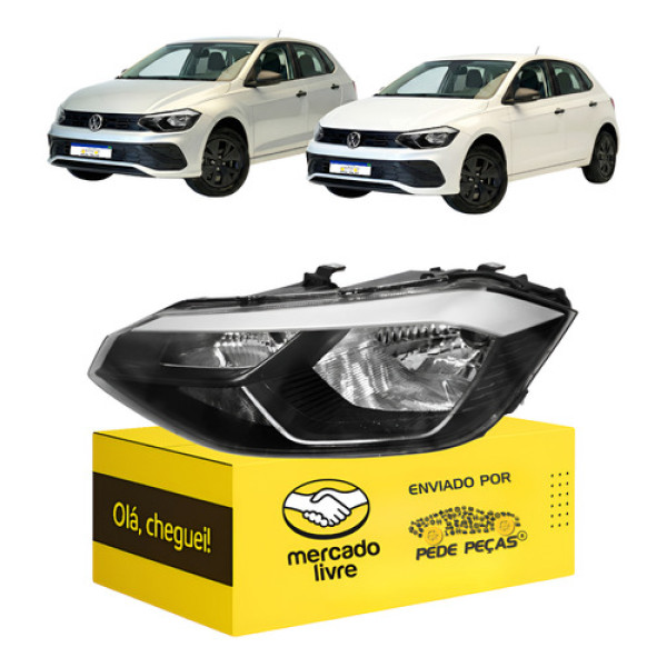 Farol Sinaleira Vw Polo Track 2023 2024 2025 2026 Esquerdo Esquerdo/motorista