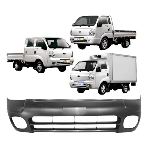Parachoque Dianteiro Kia Bongo 2006 2007 2008 2009 2010 A 12 Preto