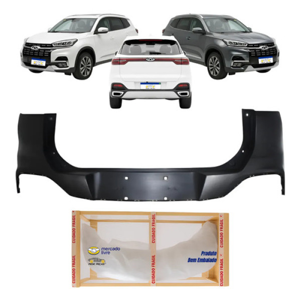 Parachoque Traseiro Tiggo 8 2021 2022 A 2025 Novo