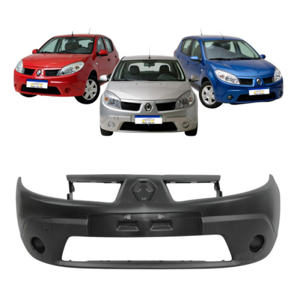 Parachoque Renault Sandero 2008 2009 2010 2011 Novo