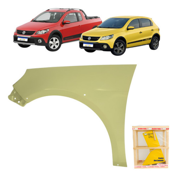 Paralama Volkswagen Gol Rallye G5 2010 A 2013 Com Furo Le