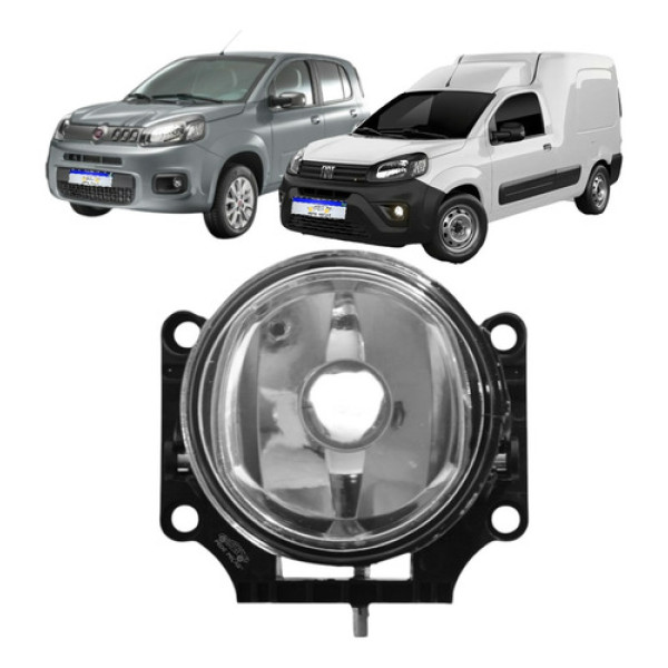 Farol Milha Fiat Uno Fiorino 2010 2011 2012 A 2021 Esquerdo