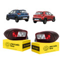 Par Lanterna Renault Kwid 2023 2024 2025 2026 Com Led Ambos Lados Vermelho