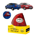 Sinaleira Traseira Ford Focus Sedan 2009 10 11 12 2013 Le Esquerdo/motorista Vermelho/cristal