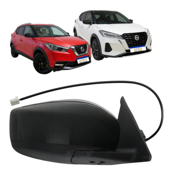 Retrovisor Ld Nissan Kicks 2017 2018 A 2024 S/pisca Elétrico