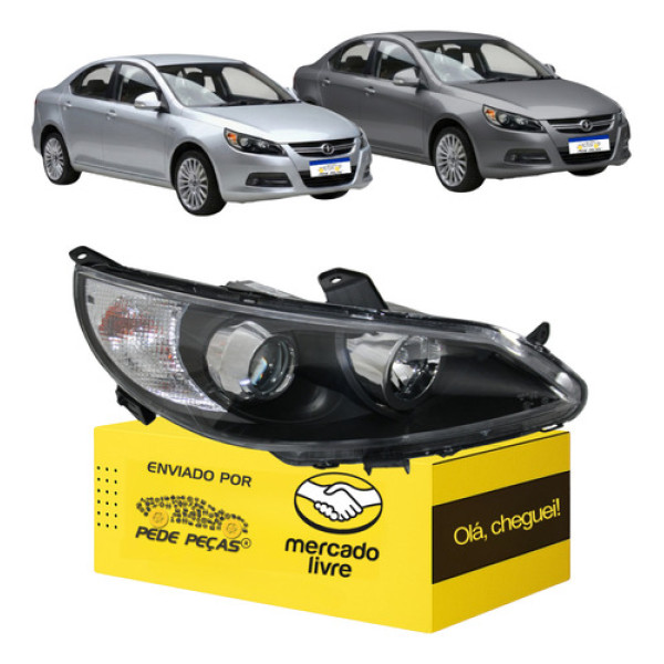 Farol Sinaleira Jac J5 2011 2012 2013 2014 Manual Novo L.d Direito/passageiro