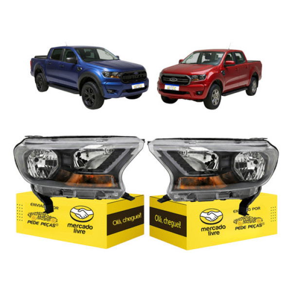 Par Farol Ranger 2017 2018 2019 2020 2021 2022 2023 Ambar Direito/passageiro
