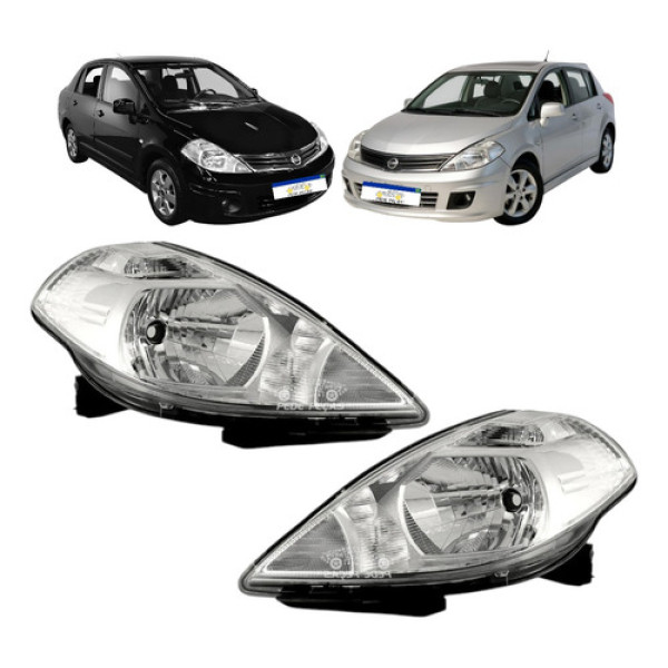 Par Farol Nissan Tiida 2008 2009 2010 2011 2012 2013 Novo