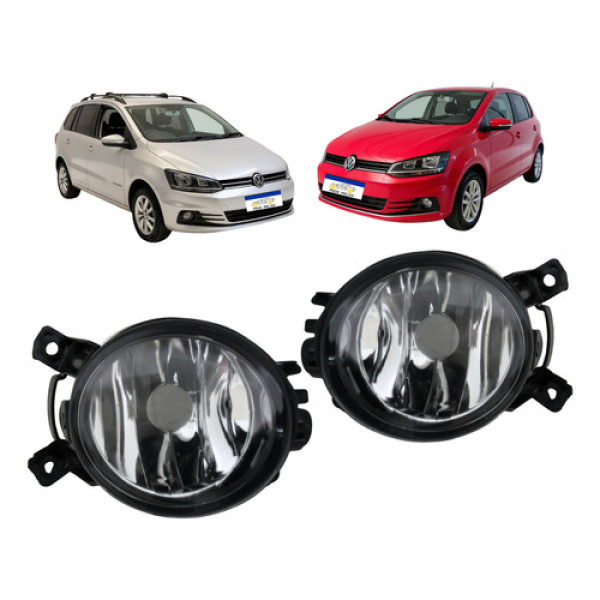Par Farol Milha Vw Gol Voyage 2017 2018 Fox 2015 A 2020 Novo
