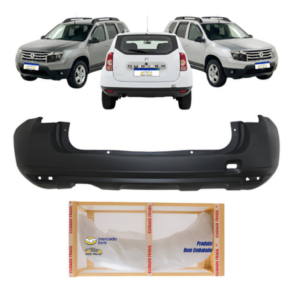 Parachoque Traseiro Renault Duster 2012 2013 2014 2015