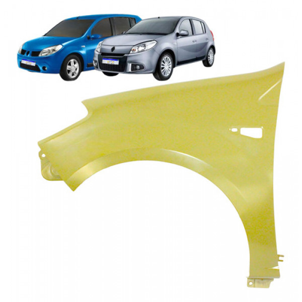 Paralama Renault Sandero 2007 2008 2009 2010 2011 A 2014 L.e